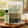 Herbal Hair Pack & Oil Combo